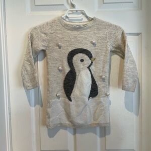 Kids penguin sweater
